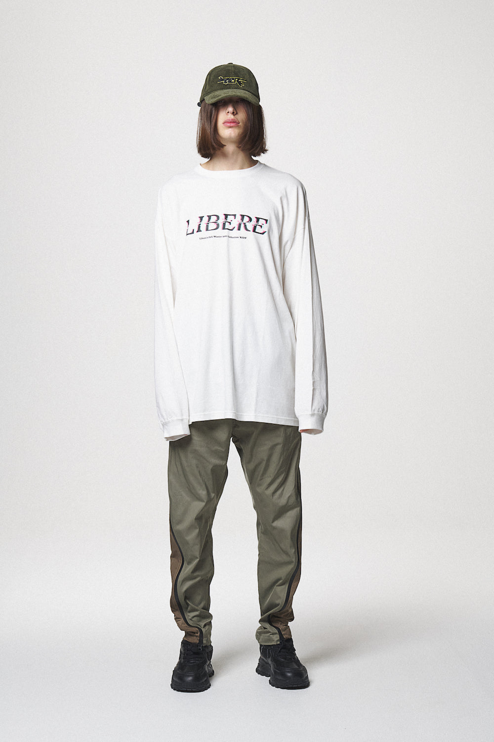 21LOGO LONG SLEEVE / WHITE