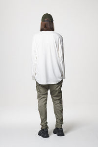 21LOGO LONG SLEEVE / WHITE