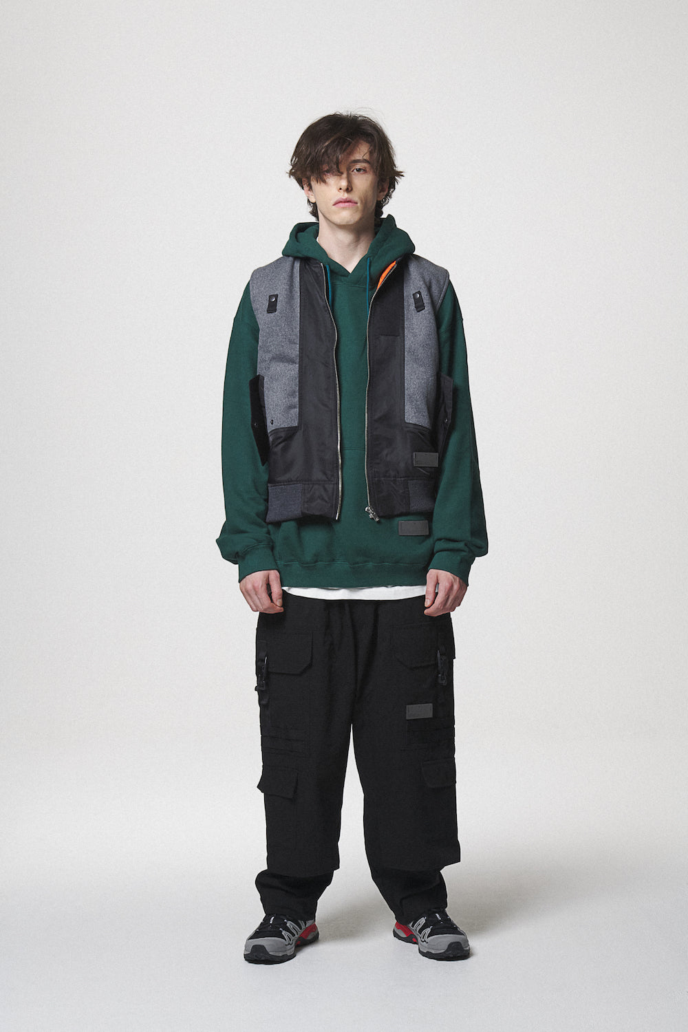 MA-1 VEST / BLACK