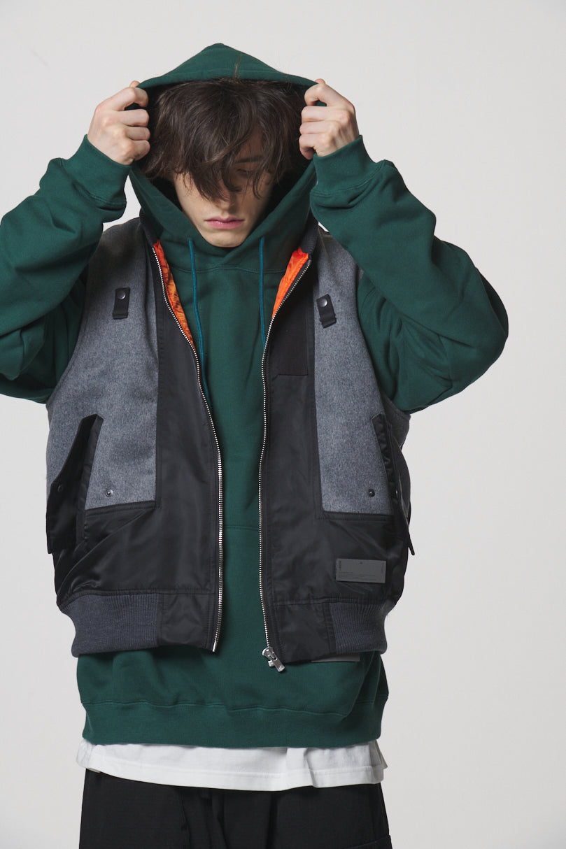 MA-1 VEST / BLACK