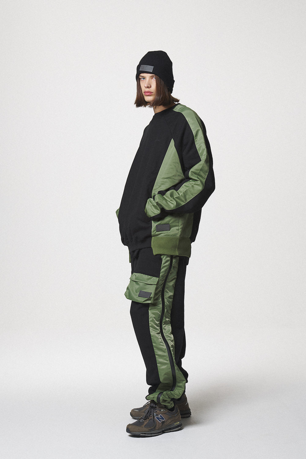 MA-1 MK1 SWEAT SHIRTS / BLACK