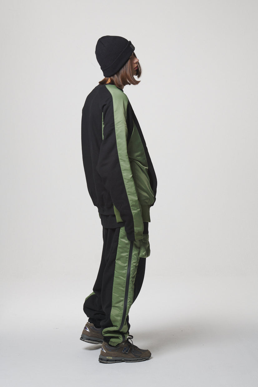 MA-1 MK1 SWEAT SHIRTS / BLACK