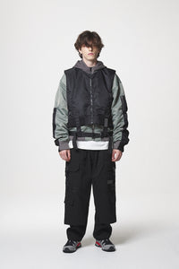 COMBINATION MA-1 JACKET / BLACK