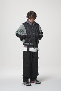 COMBINATION MA-1 JACKET / BLACK