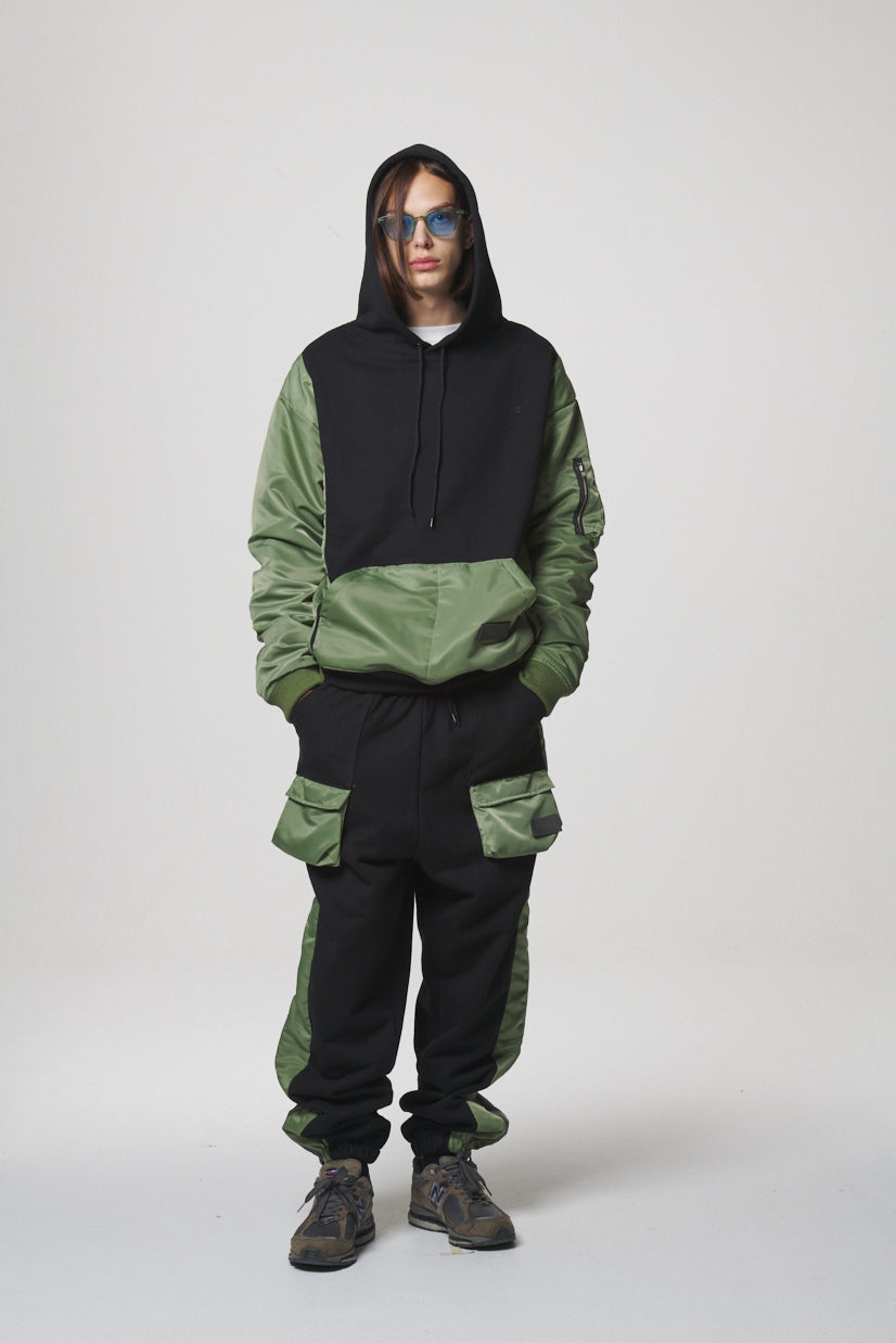 MA-1 MK2 HOODIE / BLACK