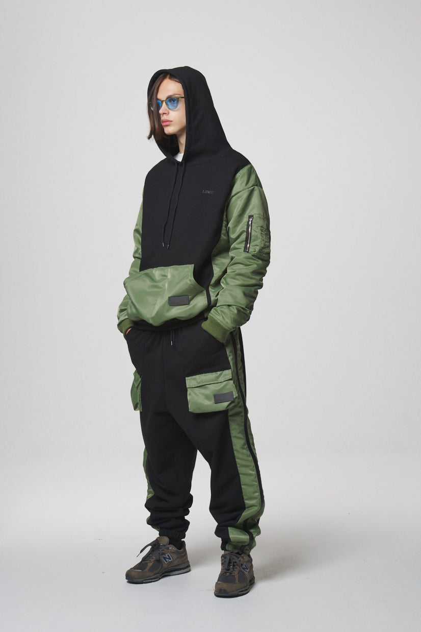 MA-1 MK2 HOODIE / BLACK