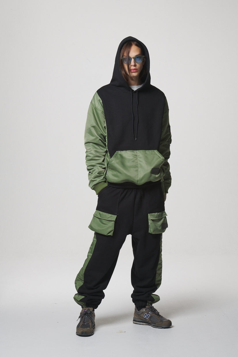 MA-1 MK2 HOODIE / BLACK