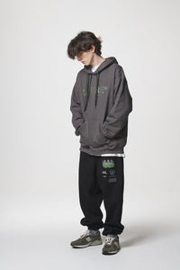 21 LOGO HOODIE / CHARCOAL