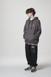 21 LOGO HOODIE / CHARCOAL