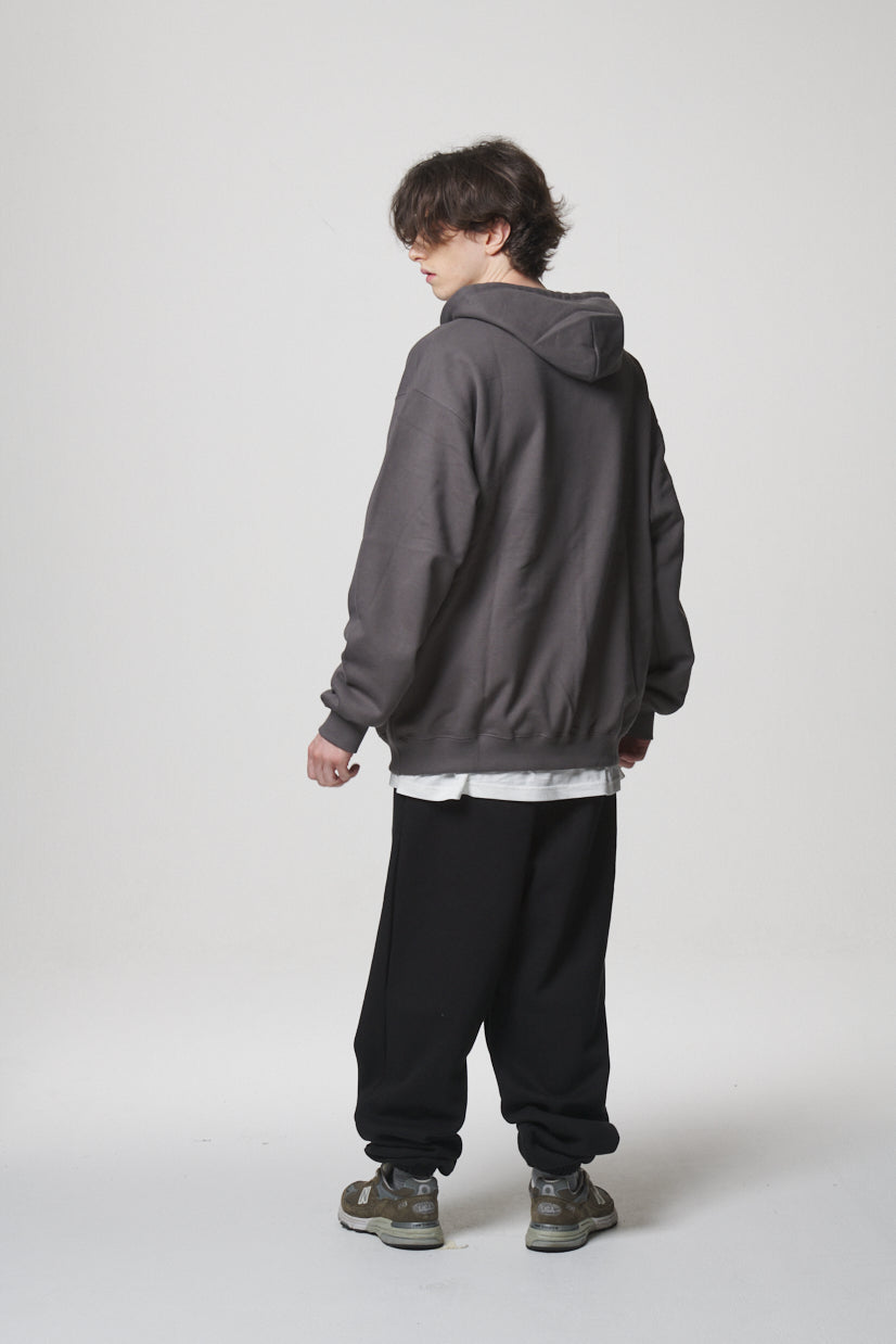 21 LOGO HOODIE / CHARCOAL