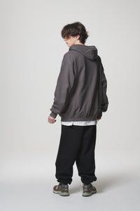 21 LOGO HOODIE / CHARCOAL