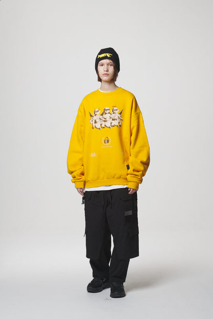 ANGEL BABIES SWEAT SHIRTS / MUSTARD