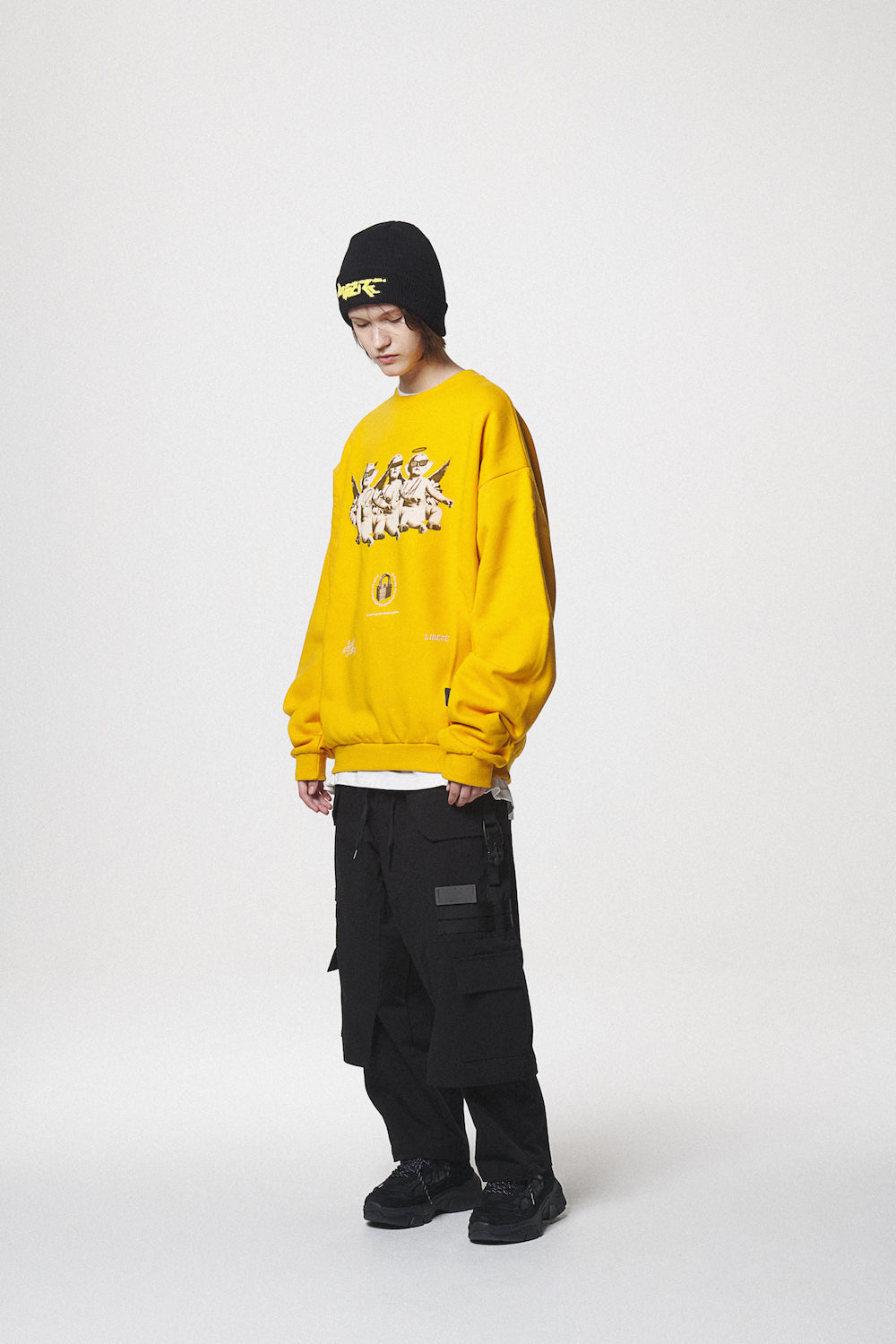 ANGEL BABIES SWEAT SHIRTS / MUSTARD