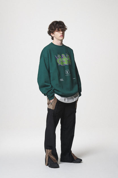 ANGEL BABIES SWEAT SHIRTS / GREEN