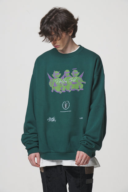 ANGEL BABIES SWEAT SHIRTS / GREEN