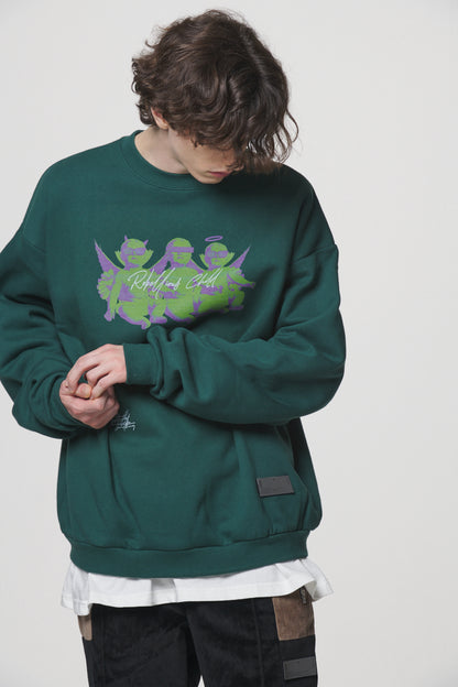 ANGEL BABIES SWEAT SHIRTS / GREEN