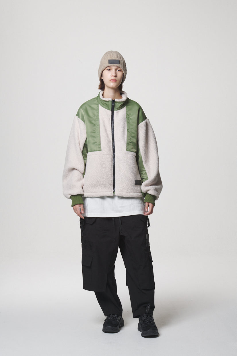 FLEECE JACKET / IVORY