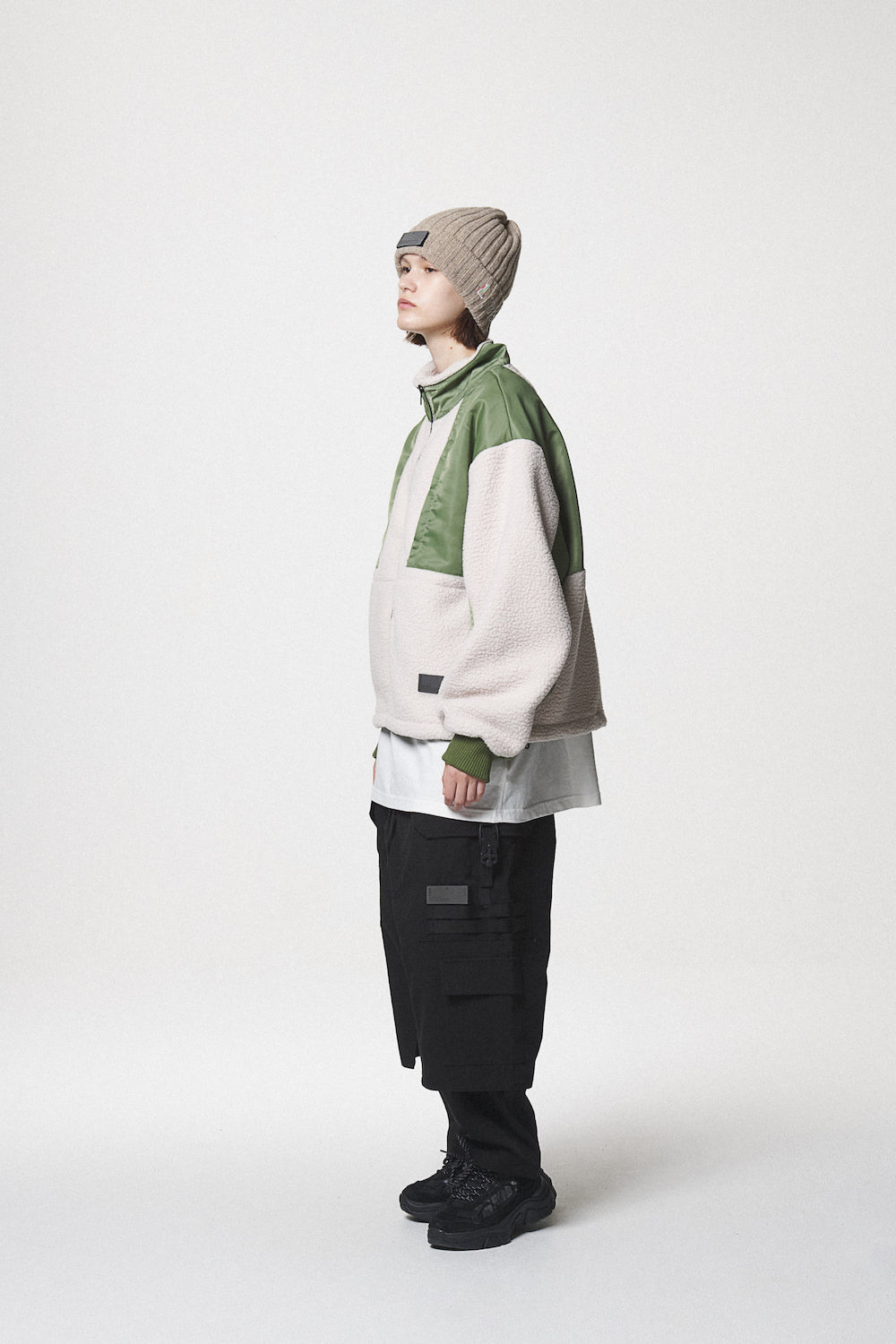 FLEECE JACKET / IVORY