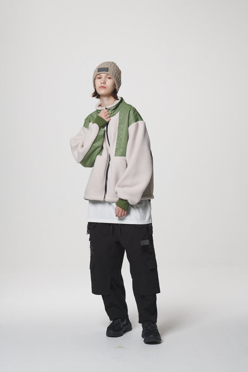 FLEECE JACKET / IVORY