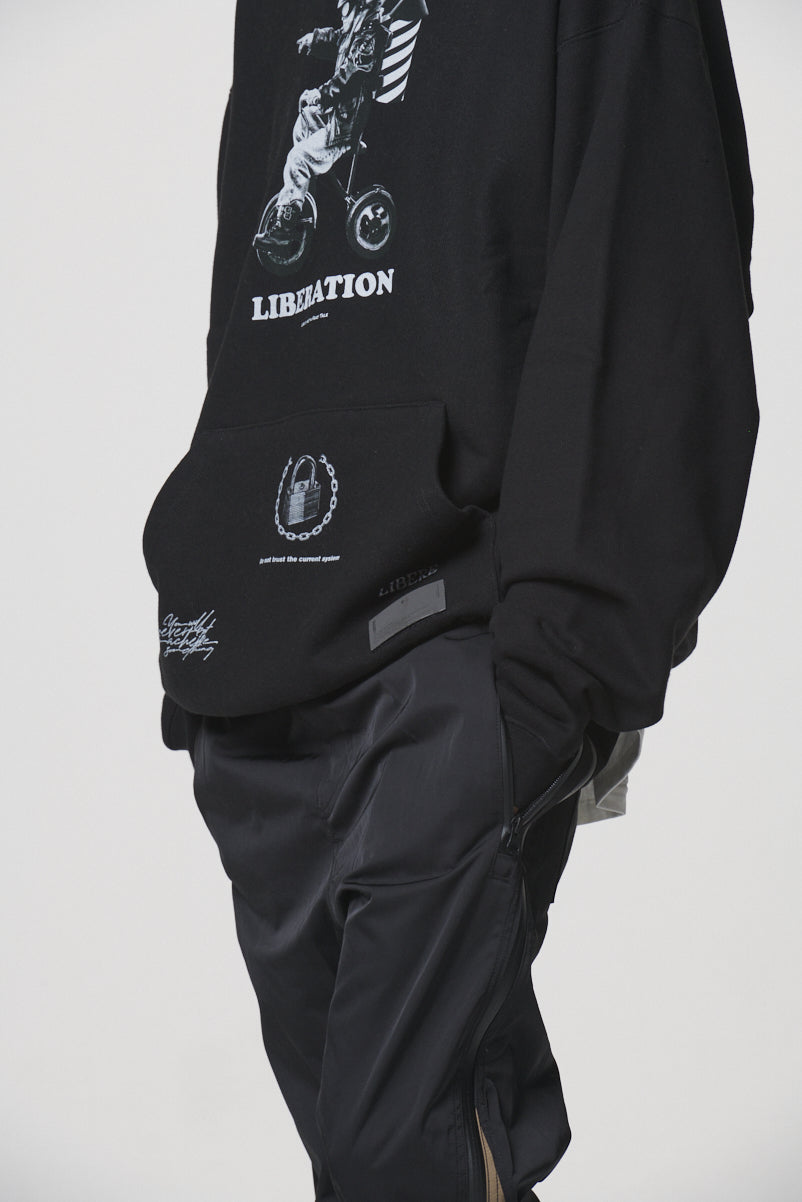 LIBERATION SWEAT SHIRTS / BLACK