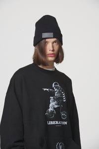 LIBERATION SWEAT SHIRTS / BLACK
