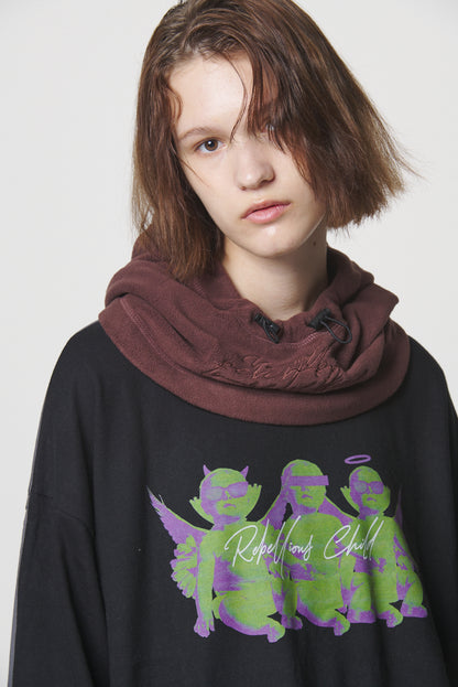 NECK HOOD / BROWN