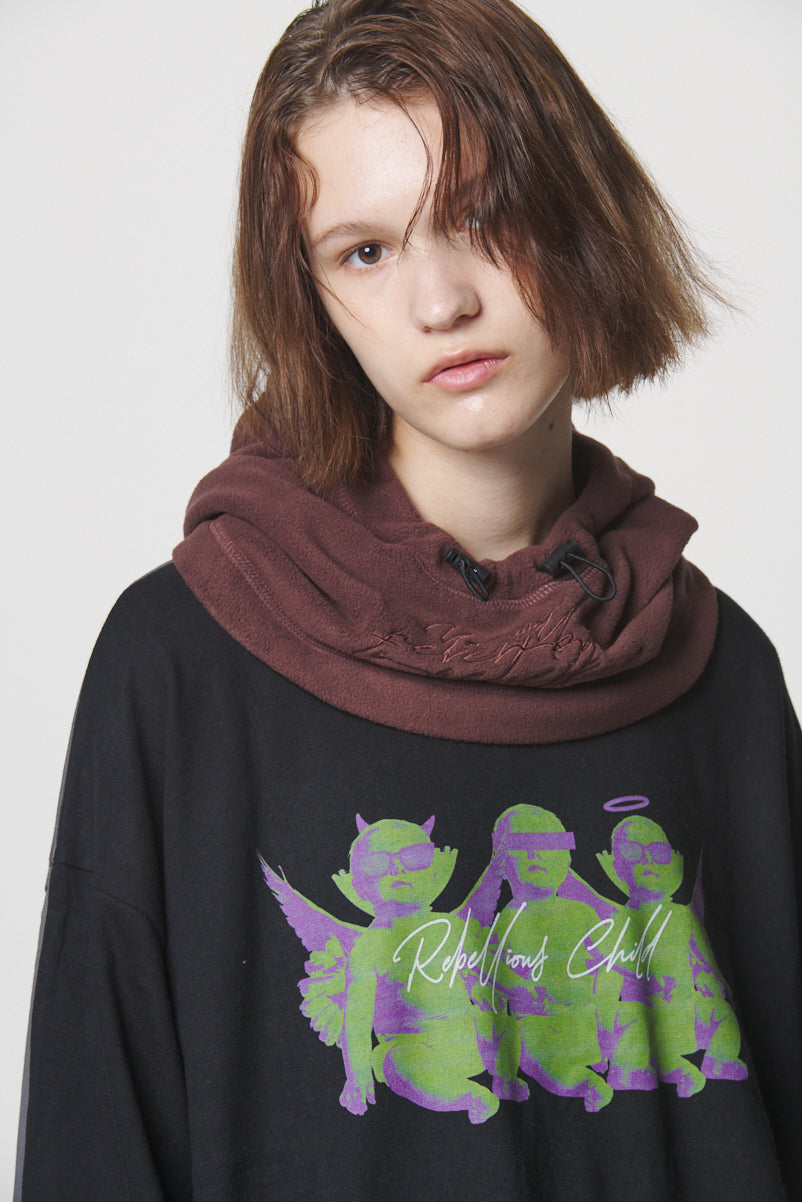 NECK HOOD / BROWN