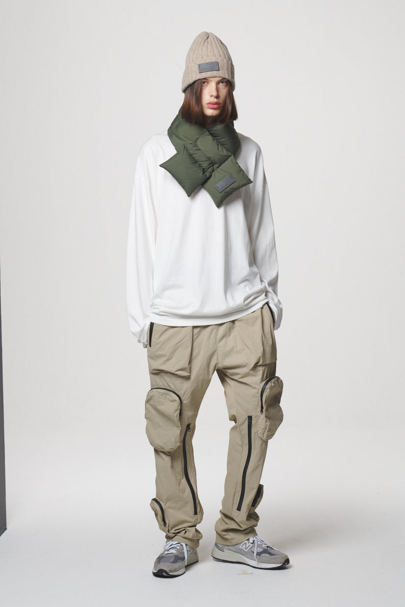GLITCH BEANIE / BEIGE