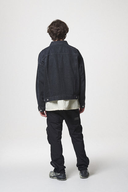 21 DENIM JACKET / BLACK