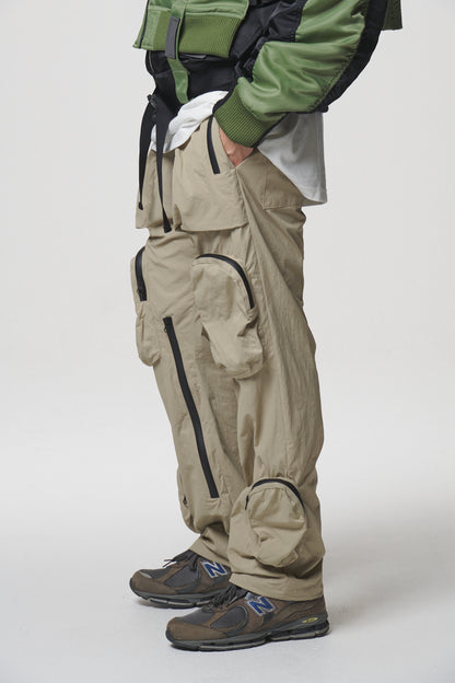 MULTI POCKET PANTS / BEIGE