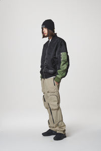 COMBINATION MA-1 JACKET / KHAKI