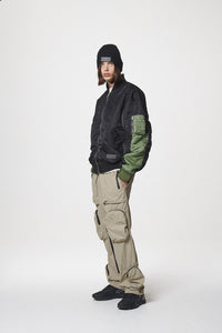 COMBINATION MA-1 JACKET / KHAKI
