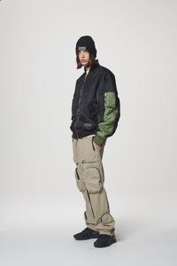 COMBINATION MA-1 JACKET / KHAKI
