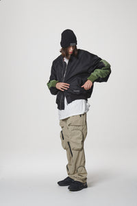 COMBINATION MA-1 JACKET / KHAKI