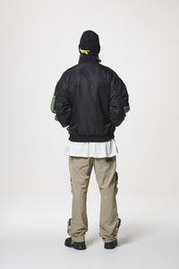 COMBINATION MA-1 JACKET / KHAKI