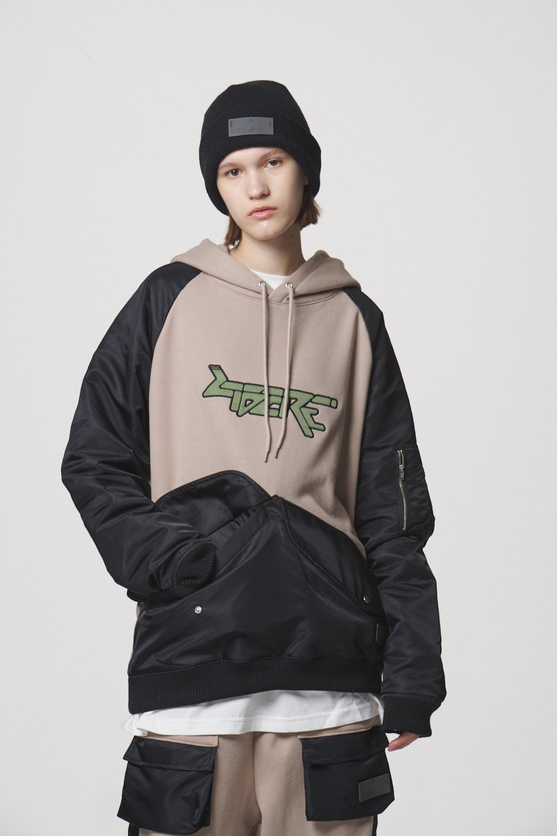 PIXEL LOGO BEANIE / BLACK