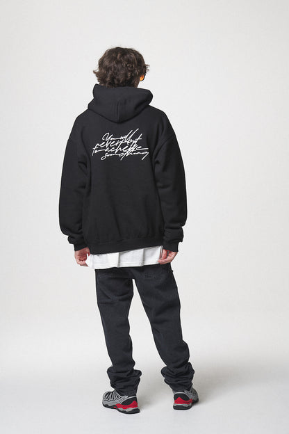 ANGEL BABIES HOODIE / BLACK