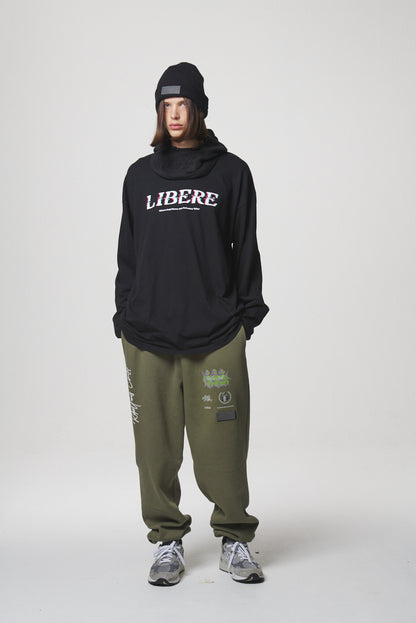 21LOGO LONG SLEEVE / BLACK