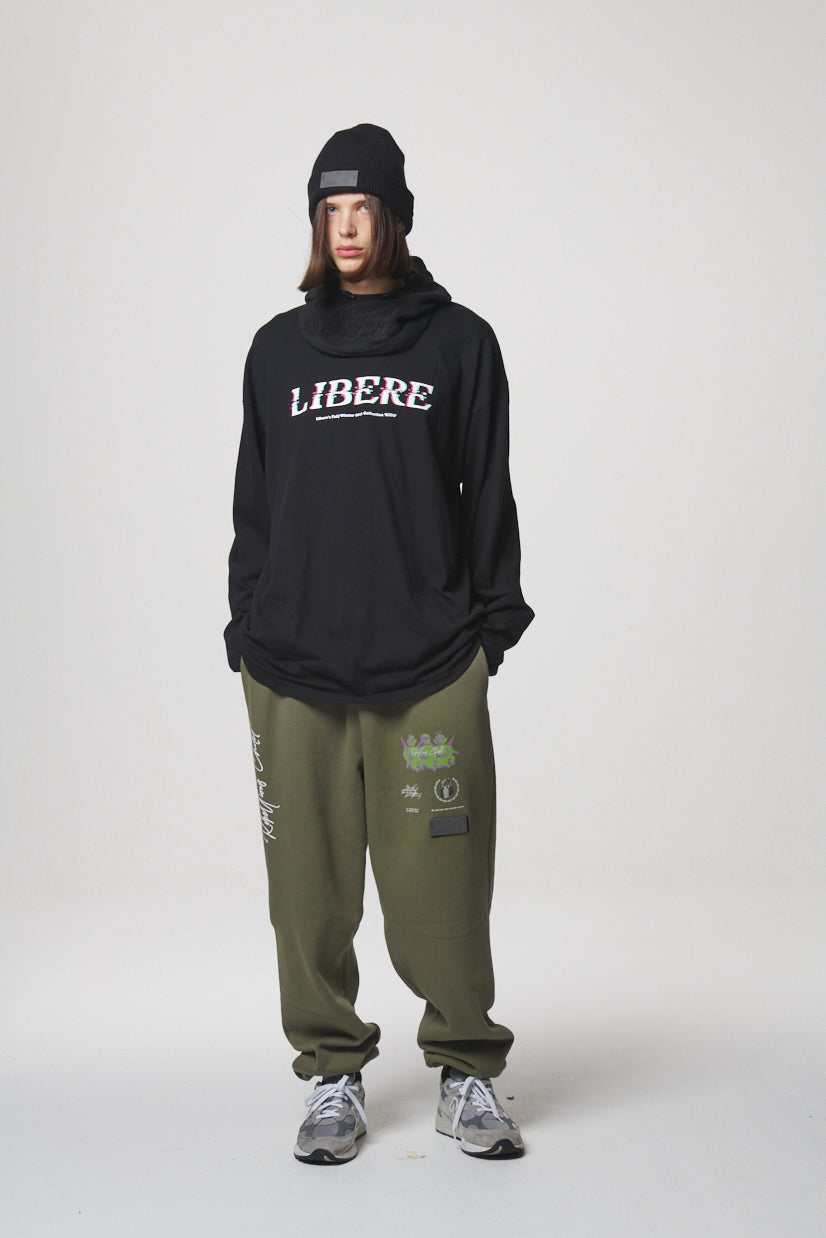21LOGO LONG SLEEVE / BLACK