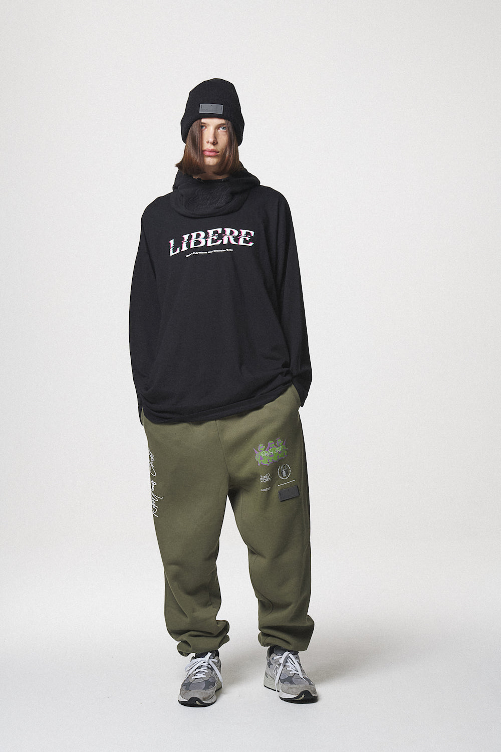 21LOGO LONG SLEEVE / BLACK