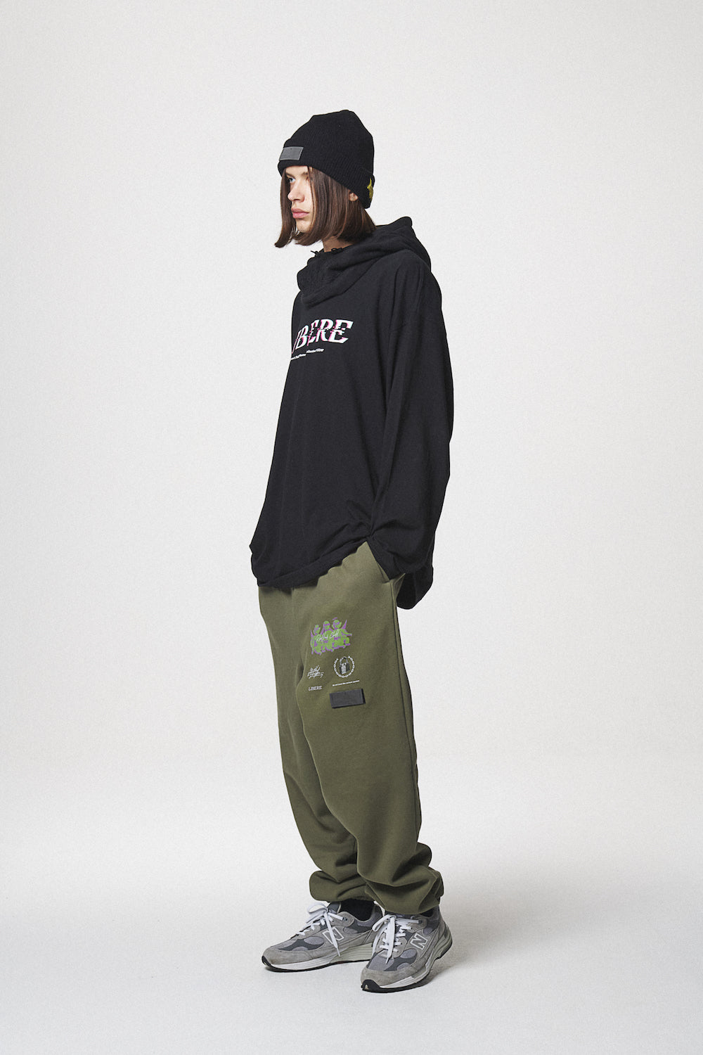 21LOGO LONG SLEEVE / BLACK