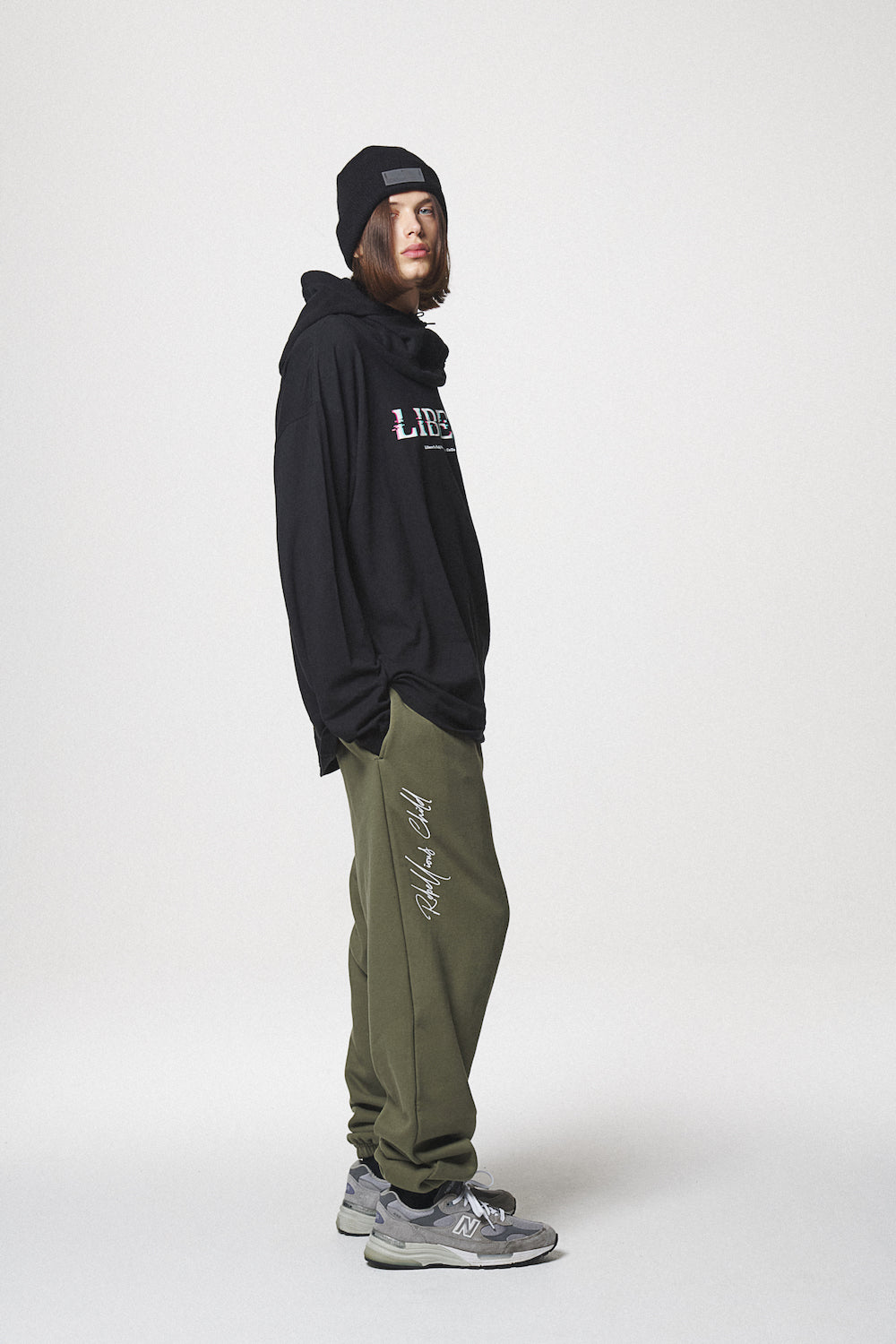 21LOGO LONG SLEEVE / BLACK