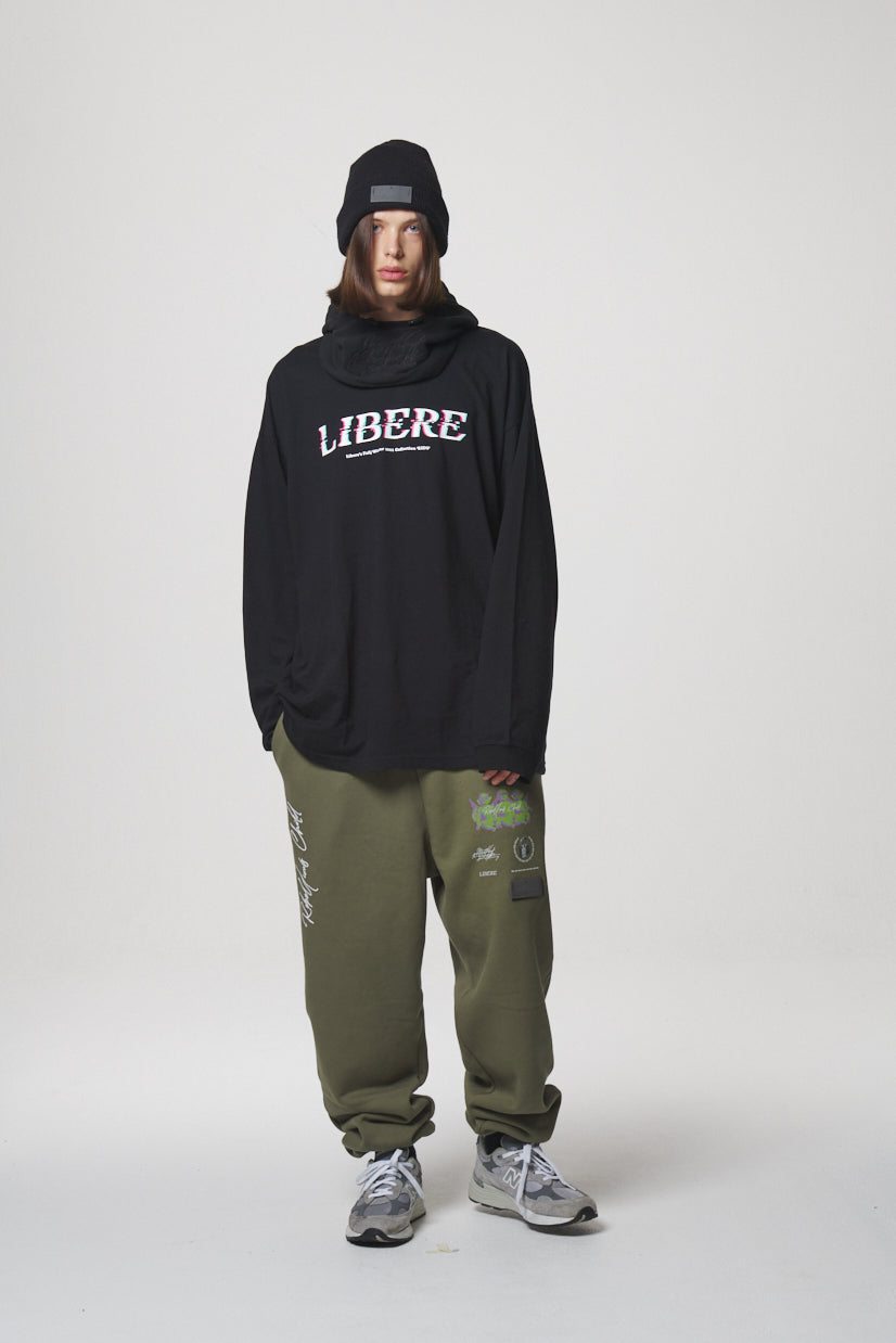 21LOGO LONG SLEEVE / BLACK