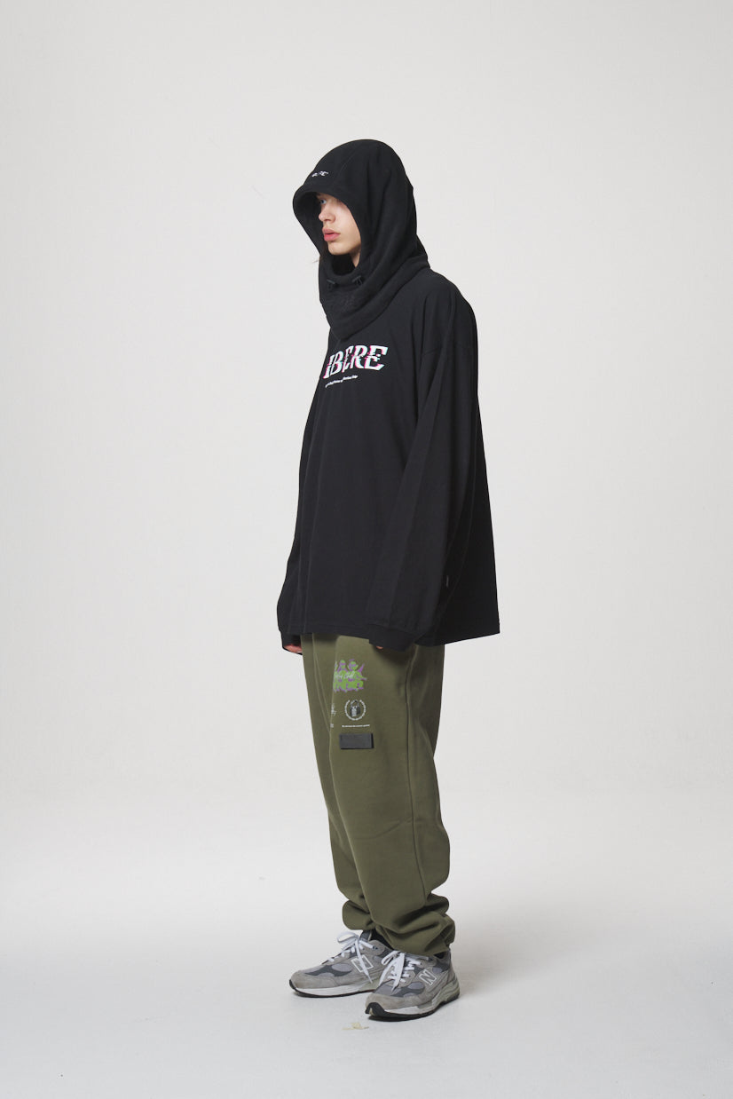 NECK HOOD / BLACK