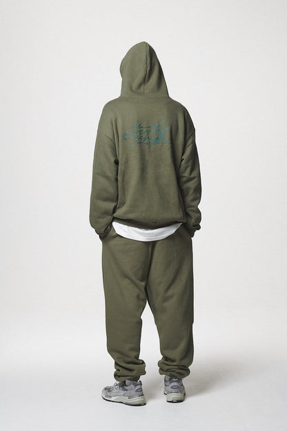 ANGEL BABIES HOODIE / KHAKI