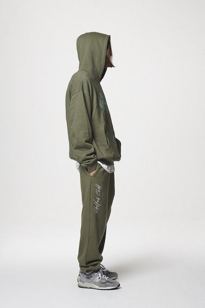 ANGEL BABIES HOODIE / KHAKI