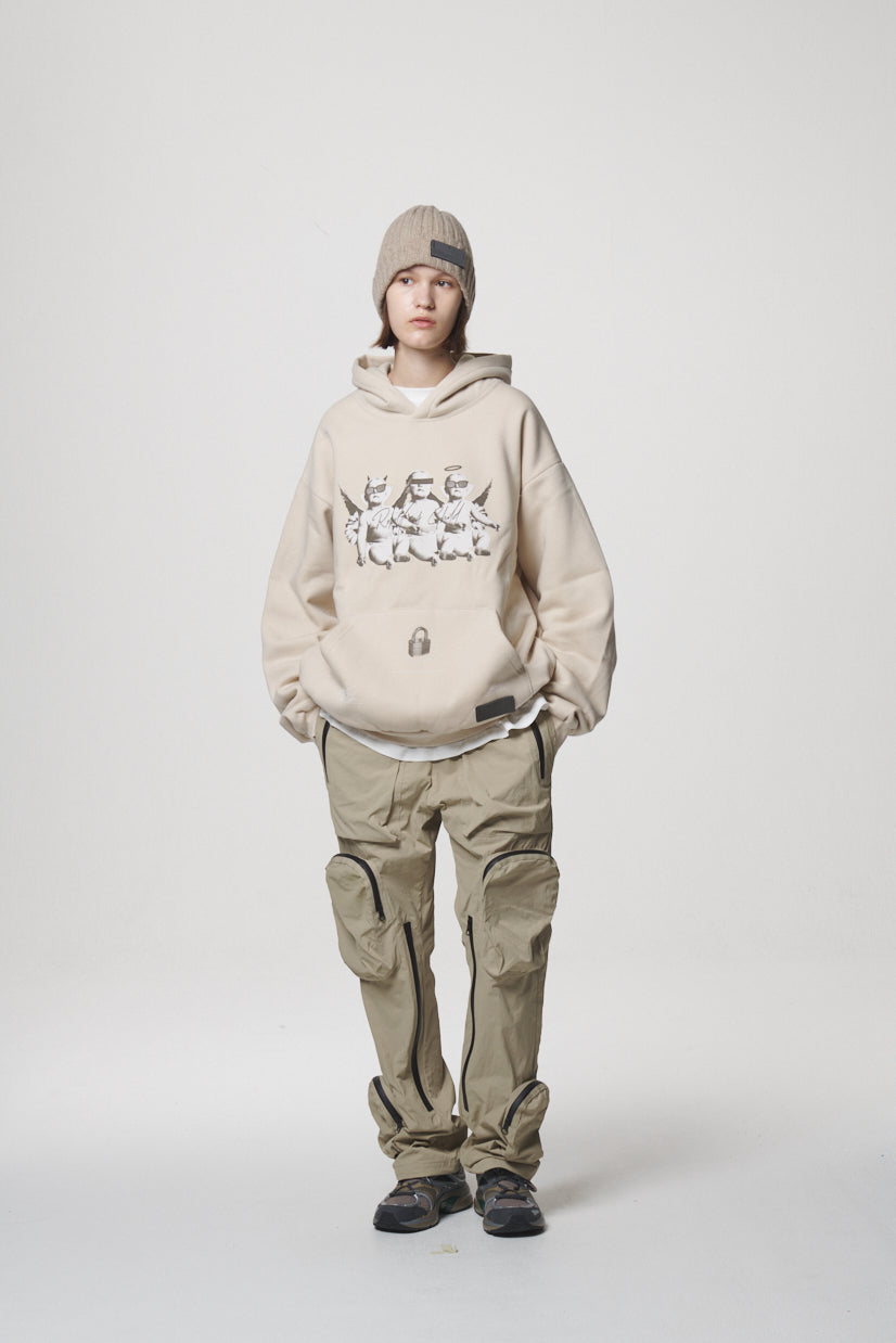 MULTI POCKET PANTS / BEIGE