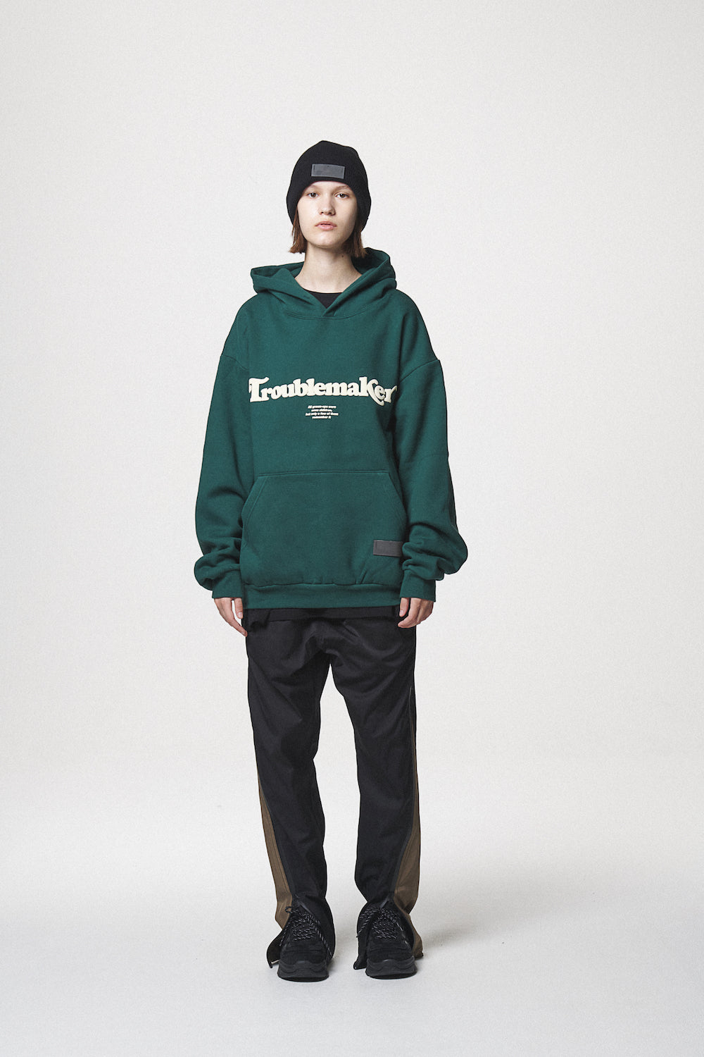 TROUBLEMAKER HOODIE / GREEN
