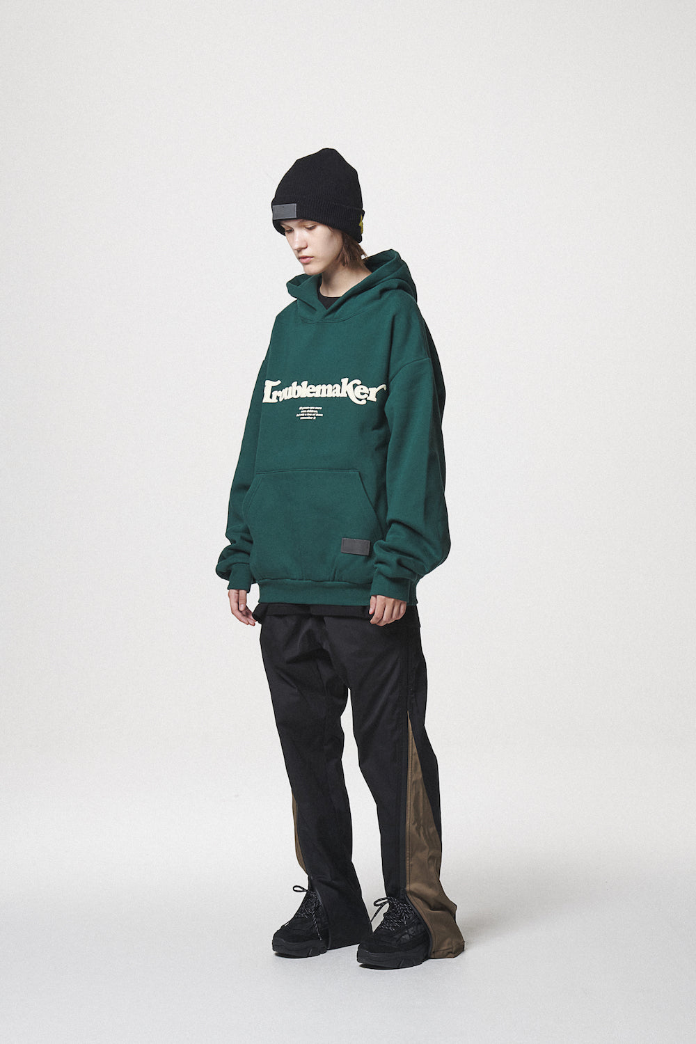TROUBLEMAKER HOODIE / GREEN