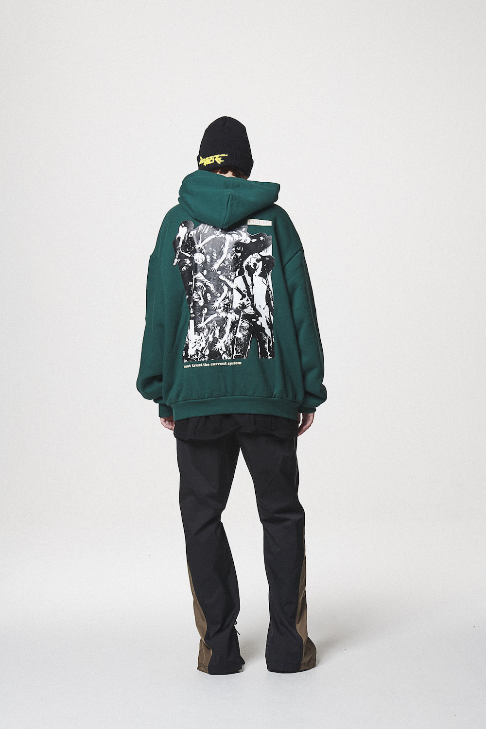 TROUBLEMAKER HOODIE / GREEN
